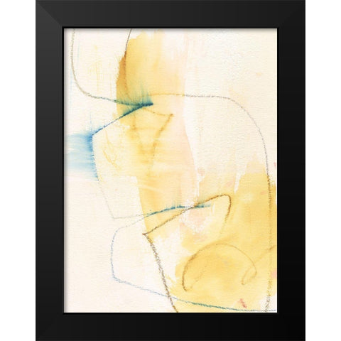 Barxan I Black Modern Wood Framed Art Print by Jachimiec, Sue
