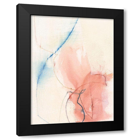 Barxan II Black Modern Wood Framed Art Print with Double Matting by Jachimiec, Sue