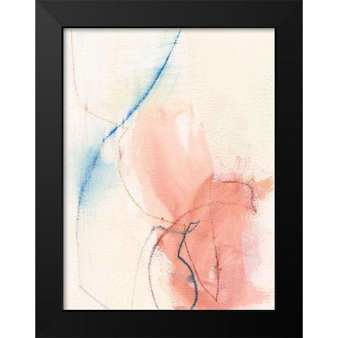 Barxan II Black Modern Wood Framed Art Print by Jachimiec, Sue