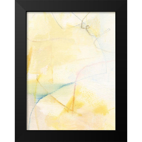 Barxan IV Black Modern Wood Framed Art Print by Jachimiec, Sue