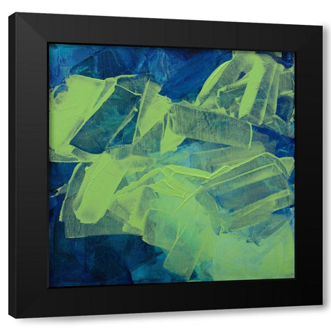Lime and the Coconut I Black Modern Wood Framed Art Print with Double Matting by Guererra, Teodora