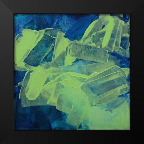 Lime and the Coconut I Black Modern Wood Framed Art Print by Guererra, Teodora