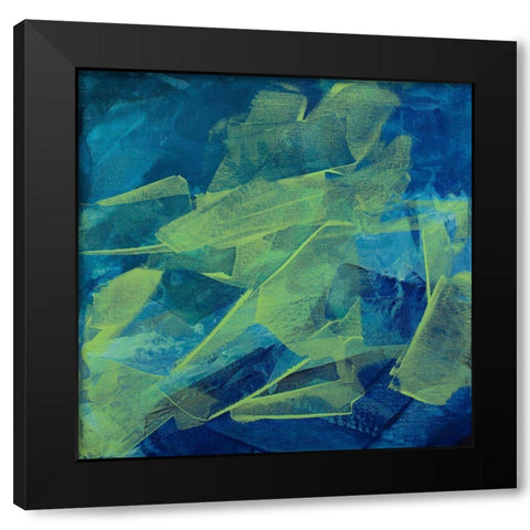 Lime and the Coconut II Black Modern Wood Framed Art Print with Double Matting by Guererra, Teodora