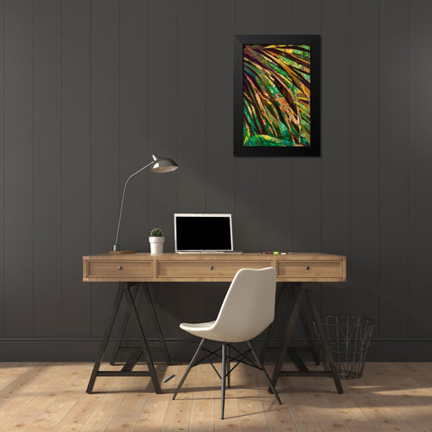 Las Palmas I Black Modern Wood Framed Art Print by Wilkins, Suzanne