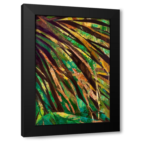 Las Palmas I Black Modern Wood Framed Art Print by Wilkins, Suzanne