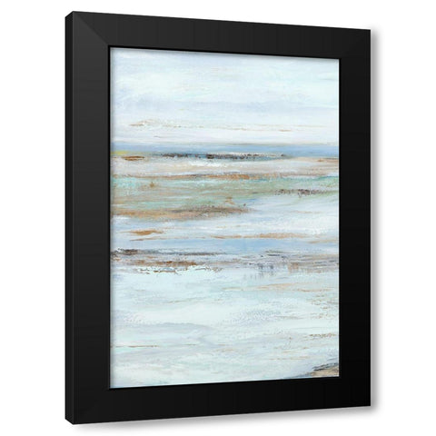 Muted Misty Marsh I Black Modern Wood Framed Art Print by Wilkins, Suzanne