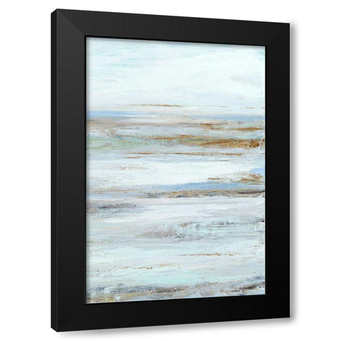 Muted Misty Marsh II Black Modern Wood Framed Art Print by Wilkins, Suzanne