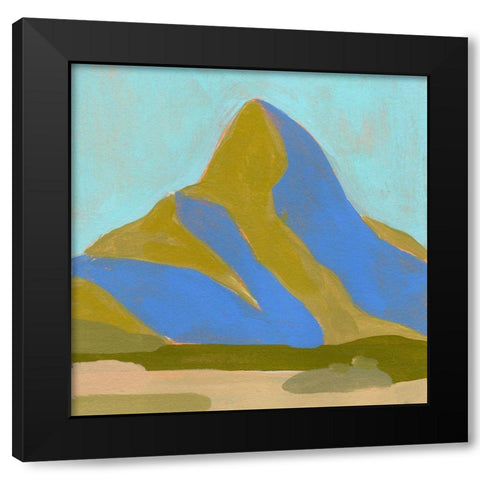 High California Hills IV Black Modern Wood Framed Art Print with Double Matting by Green, Jacob