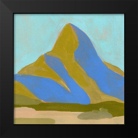 High California Hills IV Black Modern Wood Framed Art Print by Green, Jacob