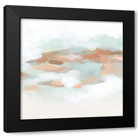 Blueridge Clouds II Black Modern Wood Framed Art Print with Double Matting by Vess, June Erica