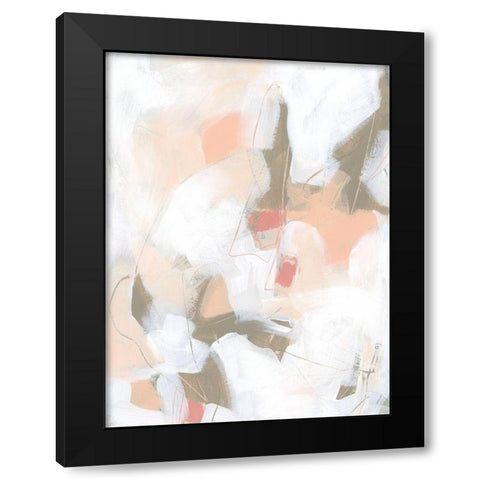 Sand Story I Black Modern Wood Framed Art Print by Vess, June Erica