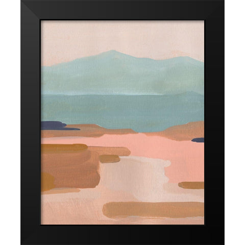 Desert Sunrise I Black Modern Wood Framed Art Print by Green, Jacob