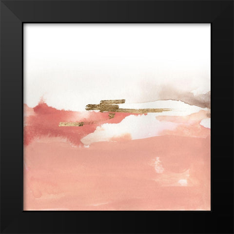 Rose Lake I Black Modern Wood Framed Art Print by Green, Jacob