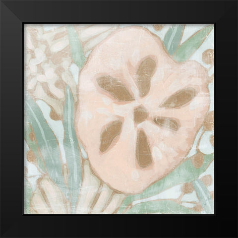 Kelp Song III Black Modern Wood Framed Art Print by Vess, June Erica