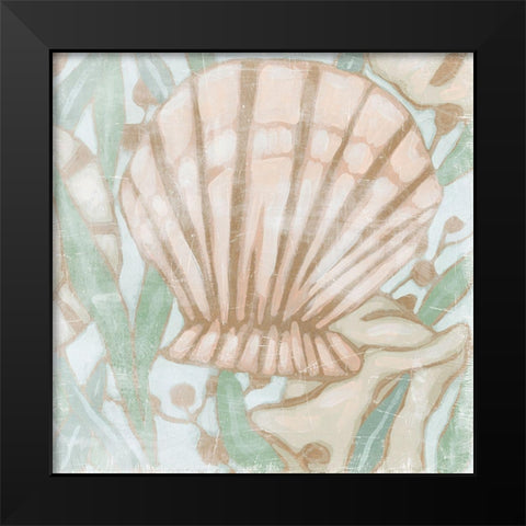 Kelp Song IV Black Modern Wood Framed Art Print by Vess, June Erica