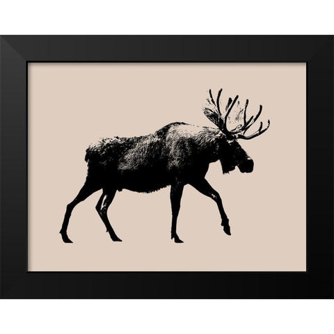 Wild Ambler I Black Modern Wood Framed Art Print by Green, Jacob