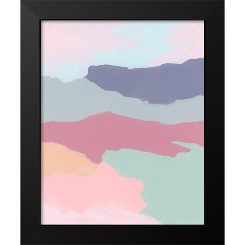 Desert Prism I Black Modern Wood Framed Art Print by Vess, June Erica