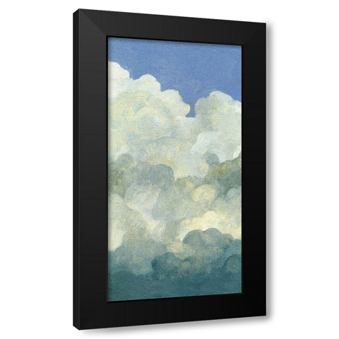 Cumulus Tower I Black Modern Wood Framed Art Print by Caroline, Emma