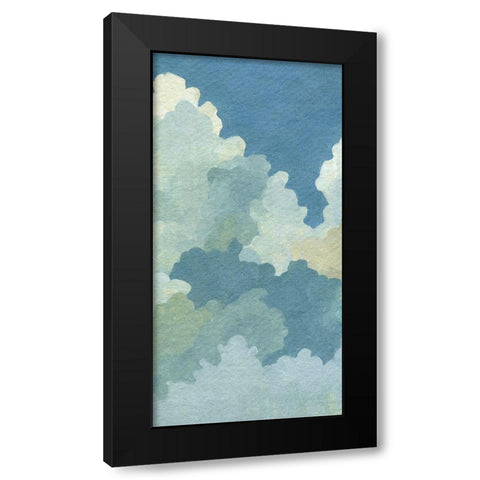 Cumulus Tower II Black Modern Wood Framed Art Print by Caroline, Emma