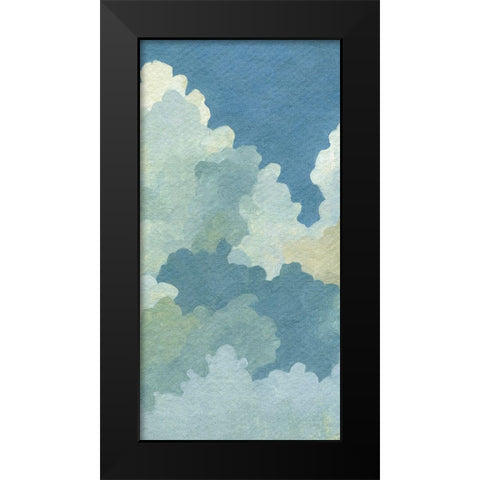 Cumulus Tower II Black Modern Wood Framed Art Print by Caroline, Emma