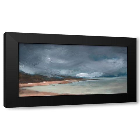 Sea Glass Storm III Black Modern Wood Framed Art Print with Double Matting by Parker, Jennifer Paxton