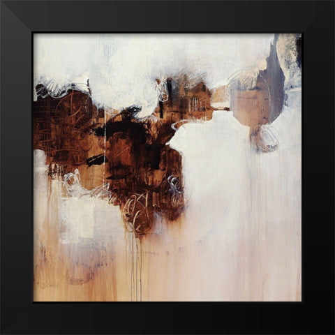 Bronze Oxide Black Modern Wood Framed Art Print by Taylor, Kari