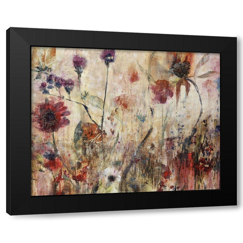 Illuminated Nature Black Modern Wood Framed Art Print with Double Matting by Maas, Jodi