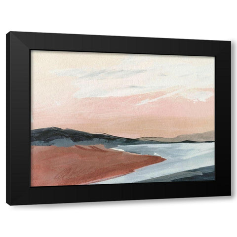 Paynes Coast I Black Modern Wood Framed Art Print by Parker, Jennifer Paxton