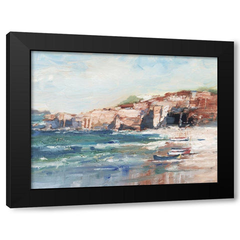 Sea Cliff Study II Black Modern Wood Framed Art Print by Harper, Ethan