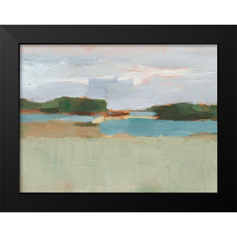 High Noon Vista Study I Black Modern Wood Framed Art Print by Harper, Ethan