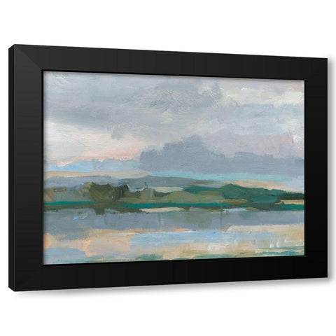 Twilight Vista Study II Black Modern Wood Framed Art Print with Double Matting by Harper, Ethan
