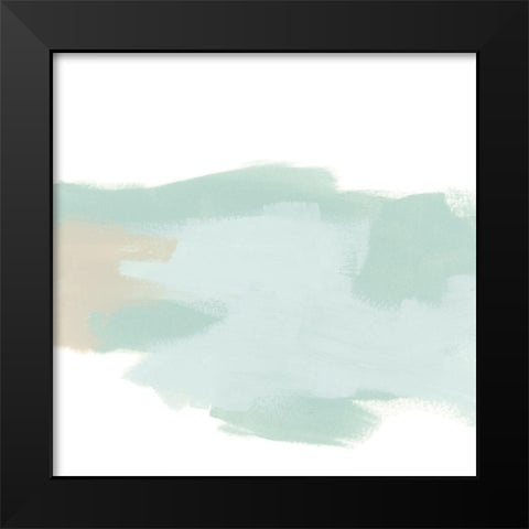 Minimal Mist IV Black Modern Wood Framed Art Print by Vess, June Erica