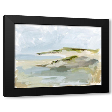 Sea Cove Impression I Black Modern Wood Framed Art Print by Barnes, Victoria