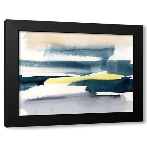 Peeking Sunshine III Black Modern Wood Framed Art Print with Double Matting by Barnes, Victoria