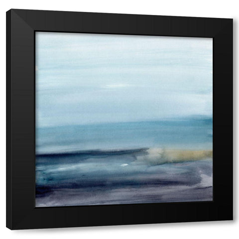 Sea Mirage III Black Modern Wood Framed Art Print by Barnes, Victoria