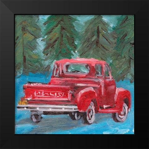 Sunburnt Truck III Black Modern Wood Framed Art Print by Wang, Melissa