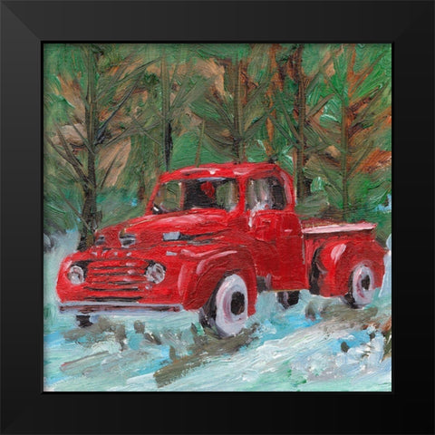 Sunburnt Truck IV Black Modern Wood Framed Art Print by Wang, Melissa