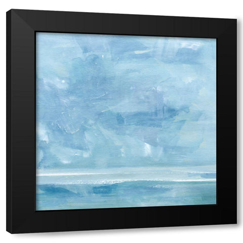 Ocean Meets Sky IV Black Modern Wood Framed Art Print with Double Matting by Barnes, Victoria