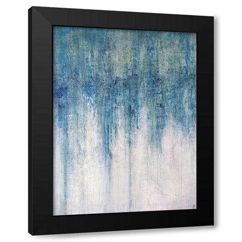 Opal Black Modern Wood Framed Art Print by Schicker, Joshua