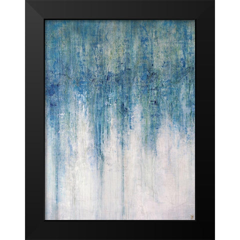 Opal Black Modern Wood Framed Art Print by Schicker, Joshua