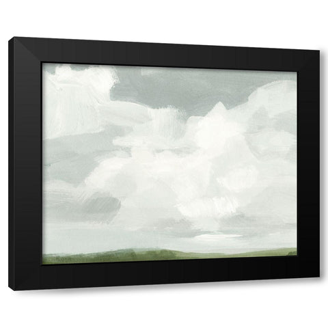 Gray Stone Sky I Black Modern Wood Framed Art Print by Barnes, Victoria