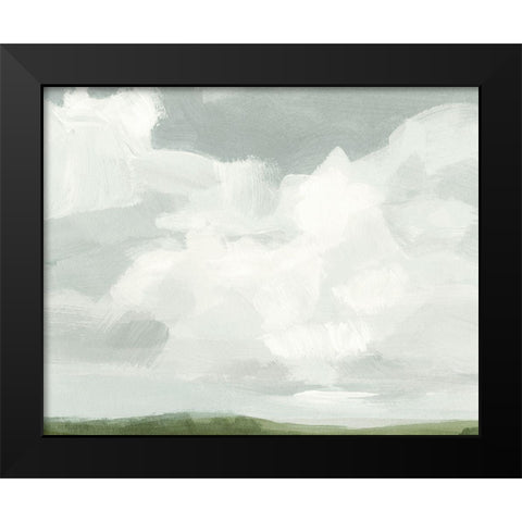 Gray Stone Sky I Black Modern Wood Framed Art Print by Barnes, Victoria