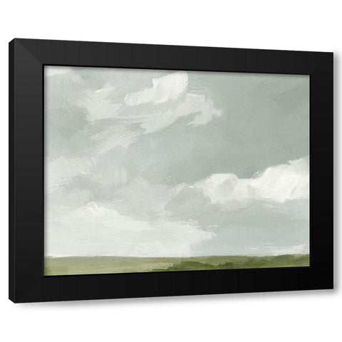 Gray Stone Sky II Black Modern Wood Framed Art Print by Barnes, Victoria
