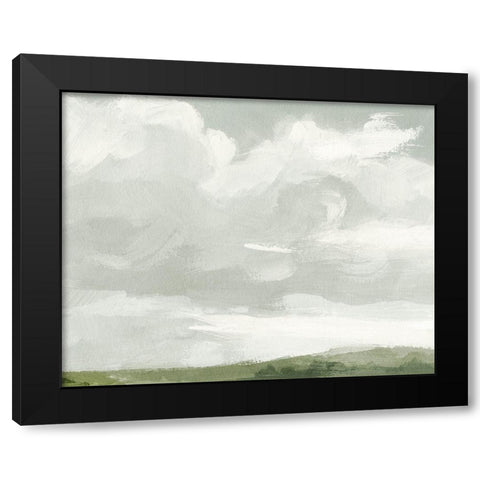 Gray Stone Sky III Black Modern Wood Framed Art Print with Double Matting by Barnes, Victoria