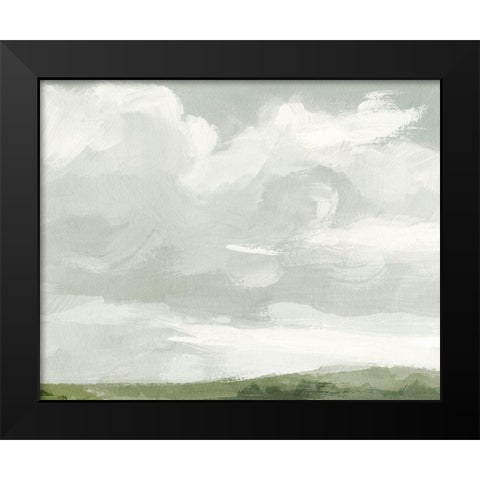 Gray Stone Sky III Black Modern Wood Framed Art Print by Barnes, Victoria