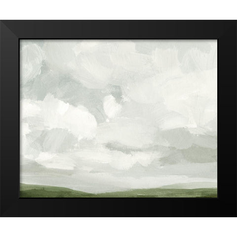 Gray Stone Sky IV Black Modern Wood Framed Art Print by Barnes, Victoria