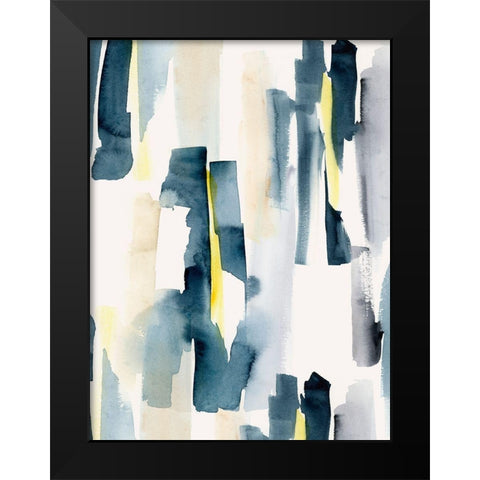 Liquid Sunshine I Black Modern Wood Framed Art Print by Barnes, Victoria