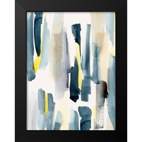 Liquid Sunshine II Black Modern Wood Framed Art Print by Barnes, Victoria