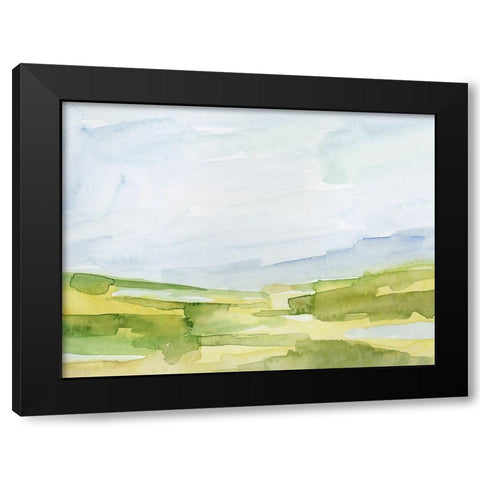 Watery Lowlands IV Black Modern Wood Framed Art Print by Barnes, Victoria