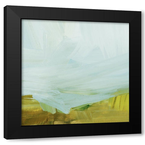 Rolling Hillside Impression II Black Modern Wood Framed Art Print by Barnes, Victoria